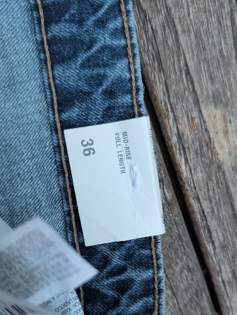Zara Light Blue Distressed Wide Leg Jeans - Picture 2 of 4